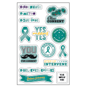 Sexual Assault Prevention Tech Decals