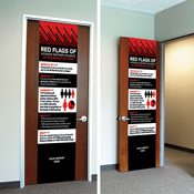 Domestic Violence Prevention Door Wrap