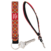 Rococo Keyring Wrist Strap  - Native