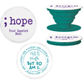 PopGrip®Teal 1-color imprint