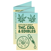 THC, CBD, and Edibles Mini Brochure