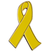 Yellow Ribbon Lapel Pin