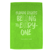 Lime Green Awareness Towel