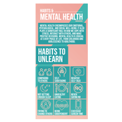 Habits Affecting Your Mental Wellness Rack Card