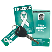 VA White Ribbon Pledge Card